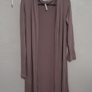 Long purple over coat from Isaac Liev in size Small